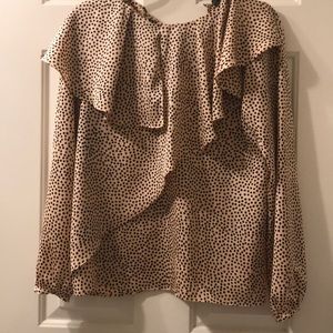 Zara basic blouse